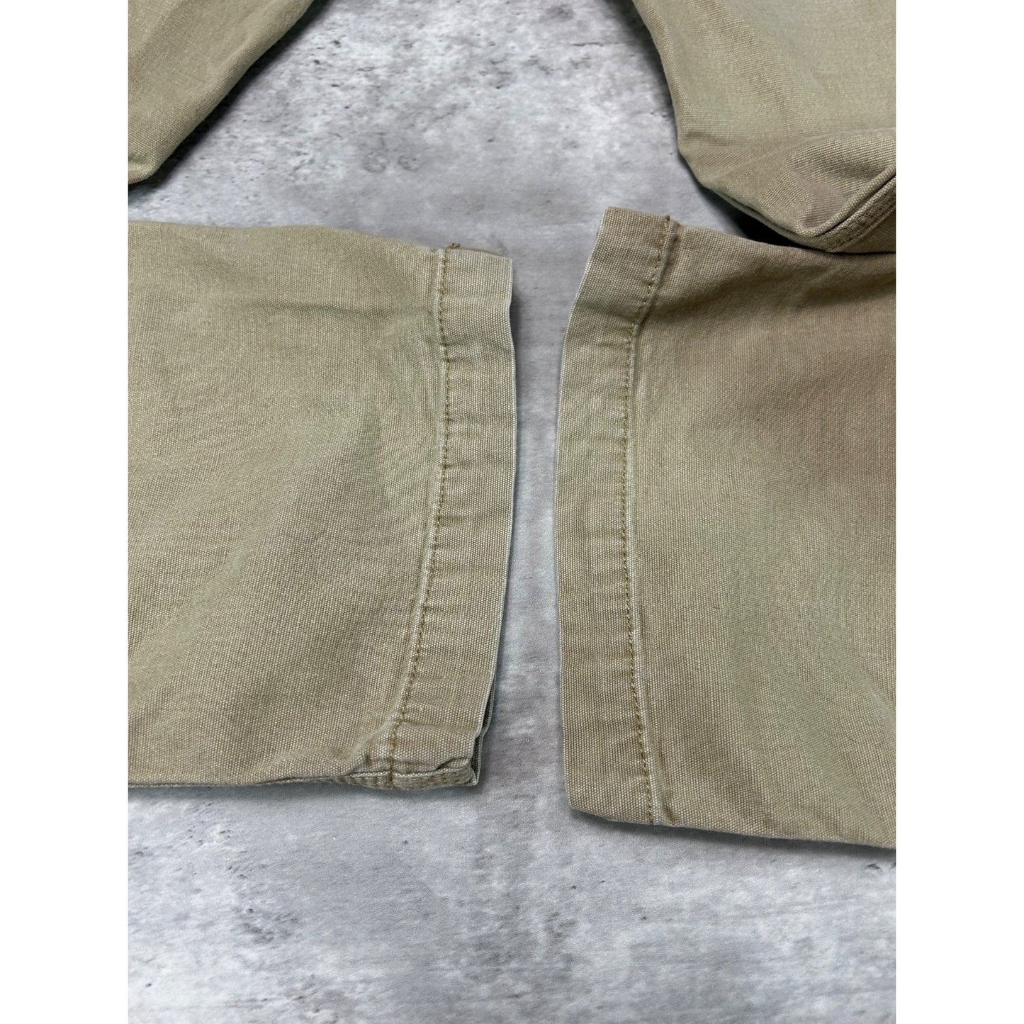 Carhartt Relaxed Fit Canvas Workwear Five Pocket Pants Size 39 Beige