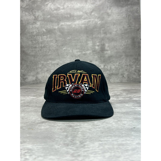 Vintage 90s Ernie Irvan #28 Havoline Racing Embroidered Nascar Snapback Hat OSFA