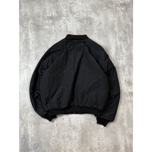 Vintage 90s Arctic Cat Embroidered Spellout Nylon Bomber Jacket Size XL