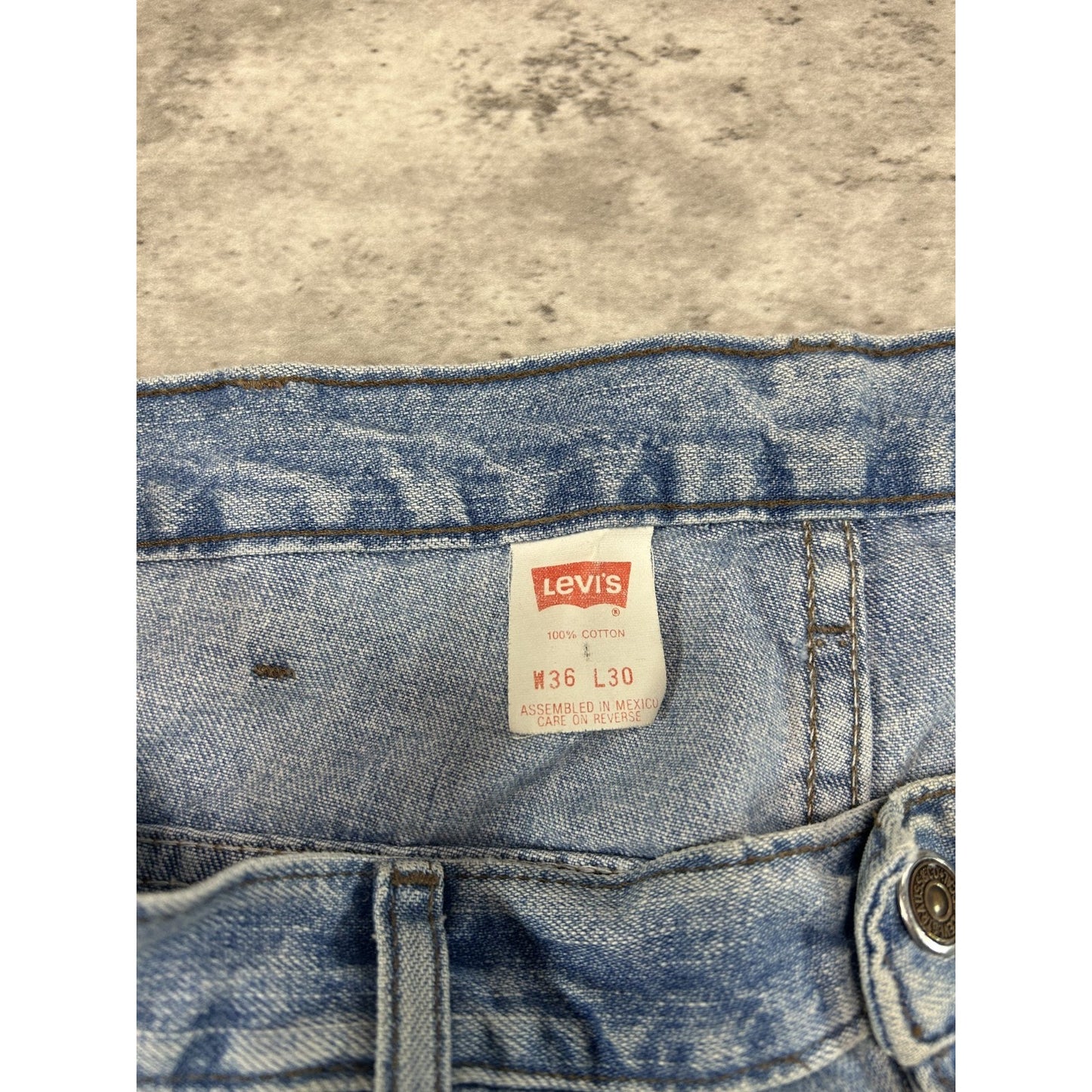 VTG 90s Levis Silver Tab Light Wash Denim Workwear Style Carpenter Pants Size 36