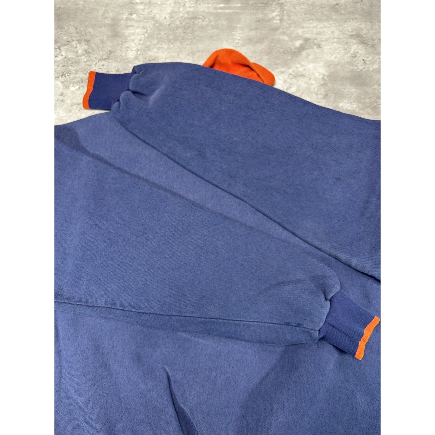 Vintage 90s Chiacago Bears NFL Embroidered Turtle Neck Sweatshirt Size XL