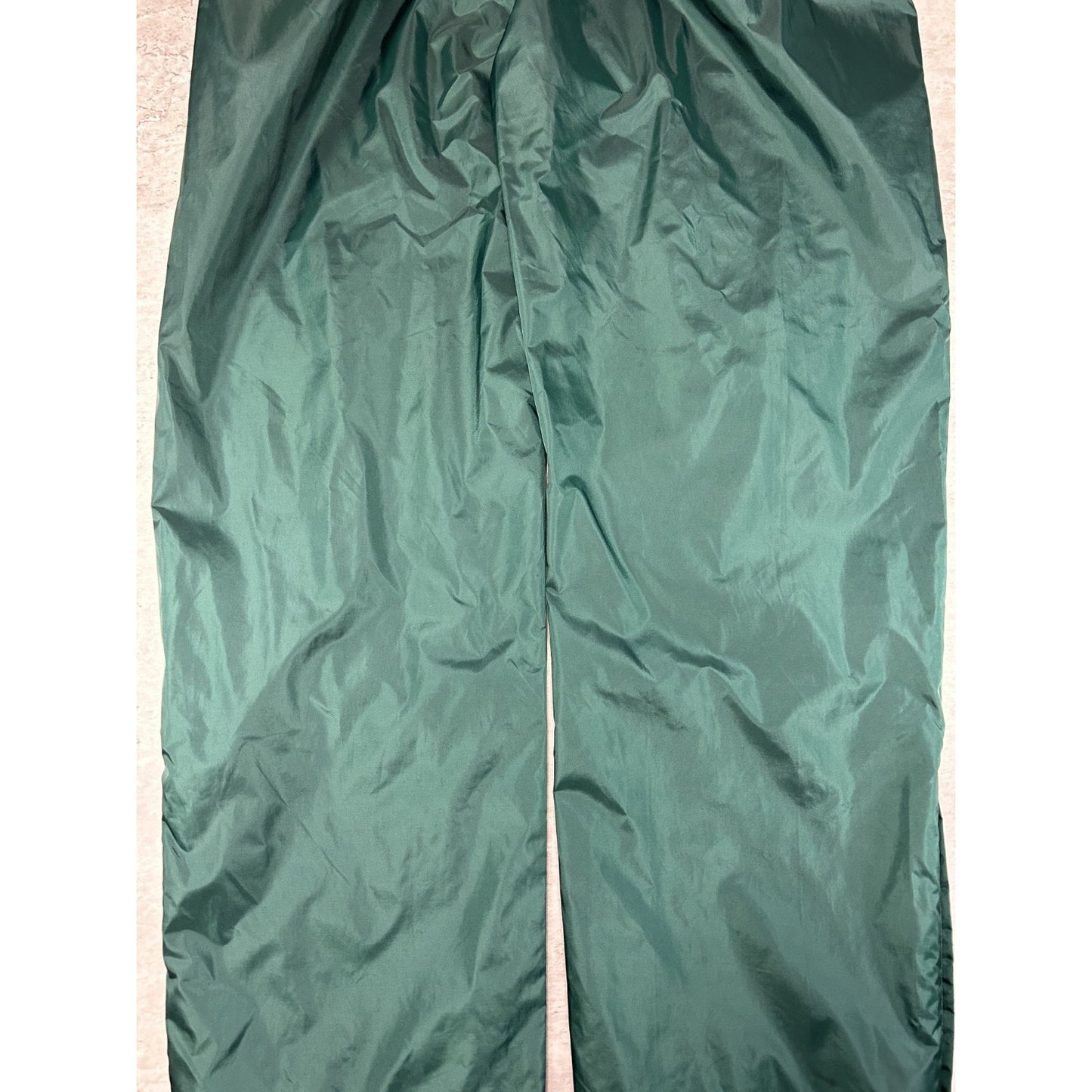 Vintage 90s Adidas Embroidered Spellout Three Stripe Nylon Track Pants Size XL