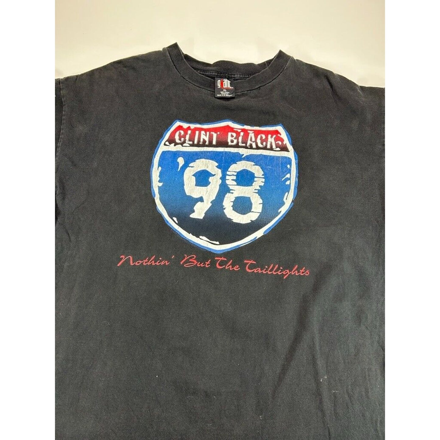 Vintage 1998 Clint Black North American Country Music Tour T-Shirt Size XL