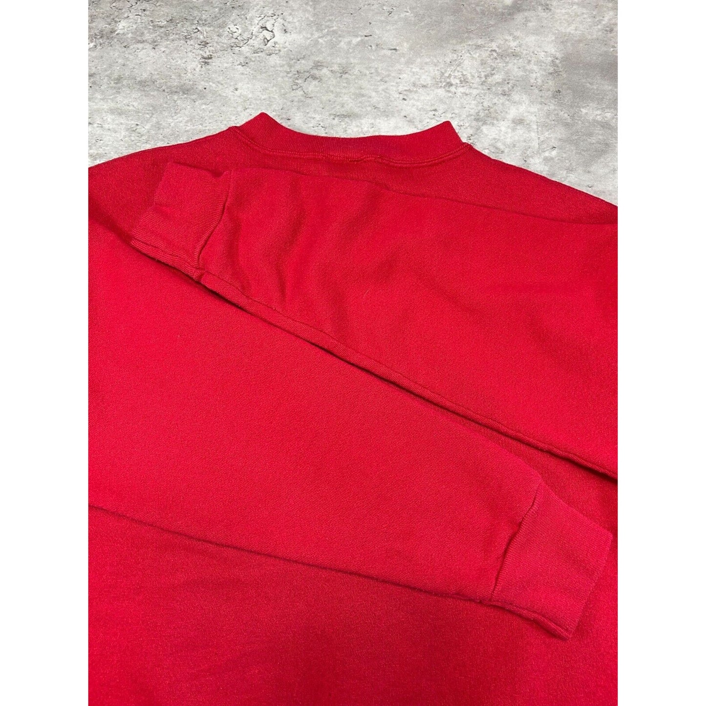 Vintage 90s Chicago Bulls NBA Big Graphic Basketball Sweatshirt Size Medium Red