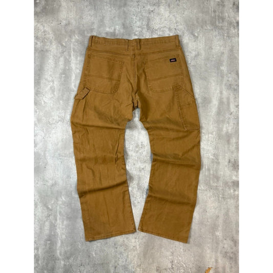 Vintage Dickies Canvas Workwear Carpenter Pants Size 38 Beige