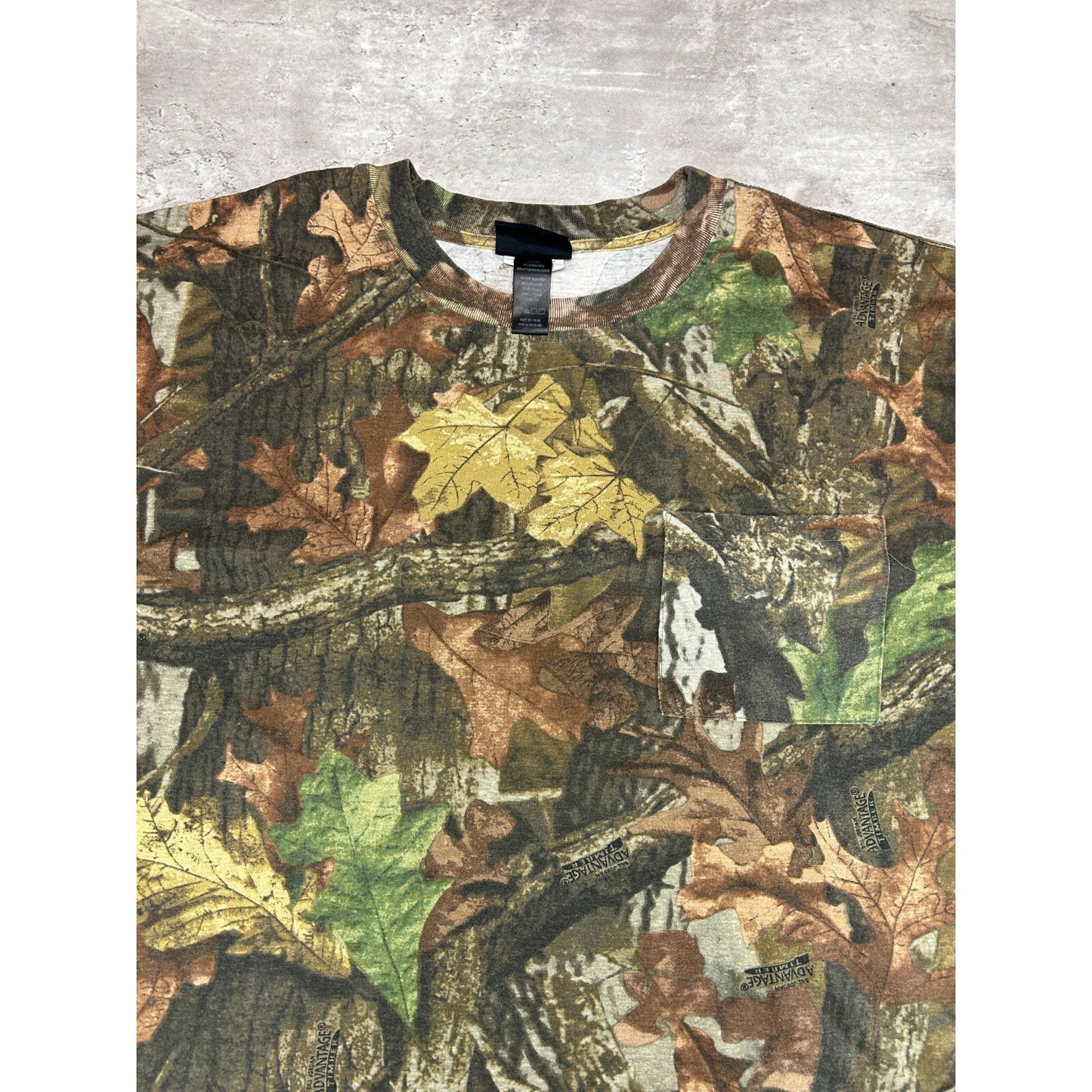 Vintage 90s Fieldline Advantage Timber Tree Camo Long Sleeve T-Shirt Size 3XL