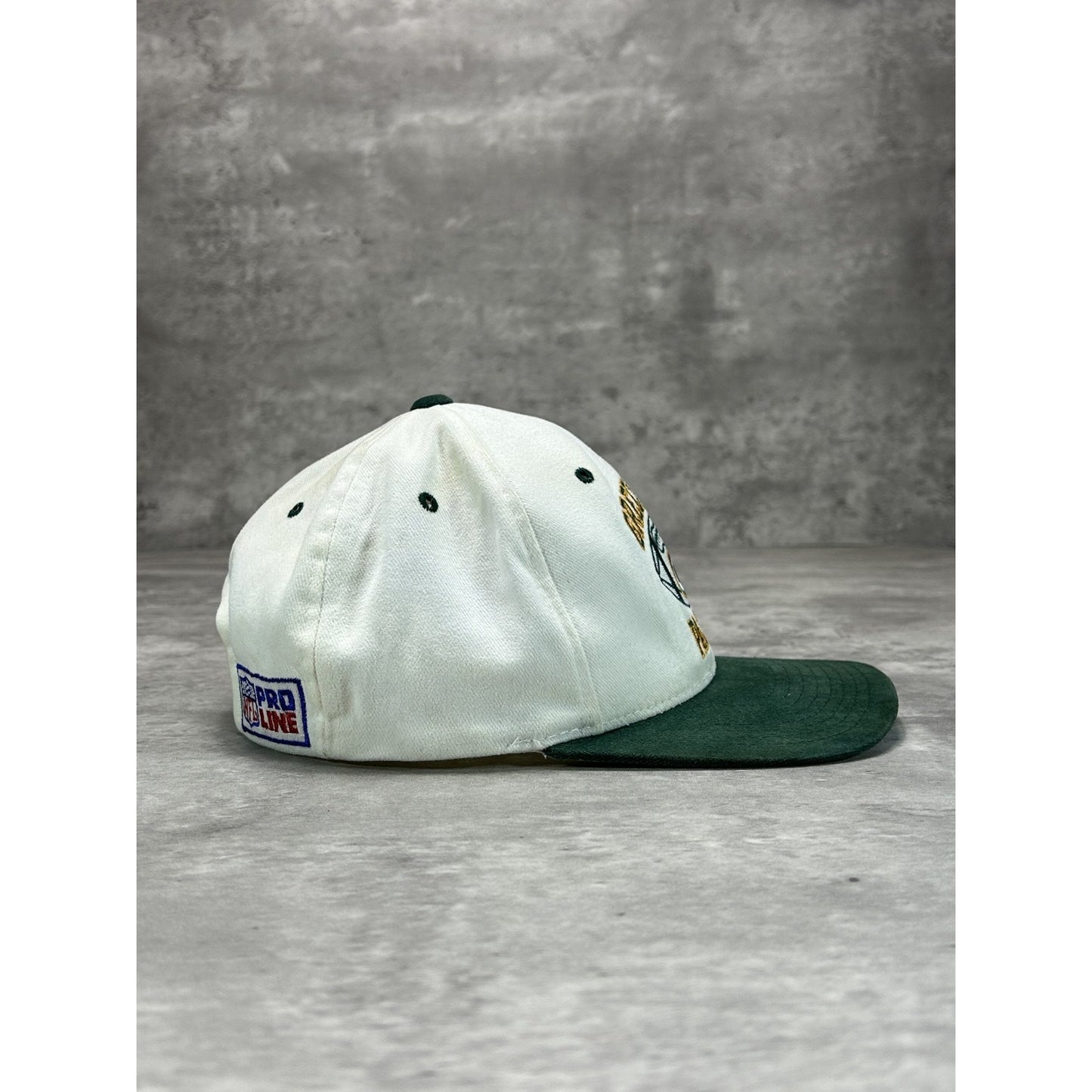 VTG 90s Green Bay Packers NFL Embroidered Champion Football Snapback Hat OSFA
