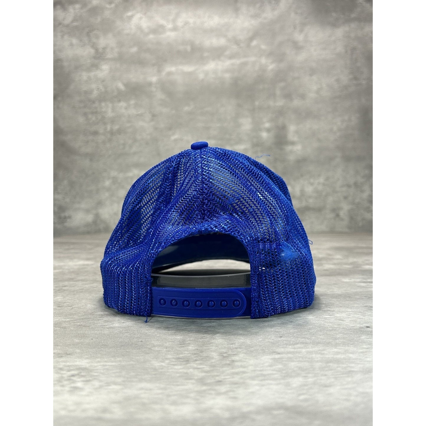 Vintage 80s/90s Toronto Blue Jays MLB Embroidered Logo Trucker Snapback Hat OSFA