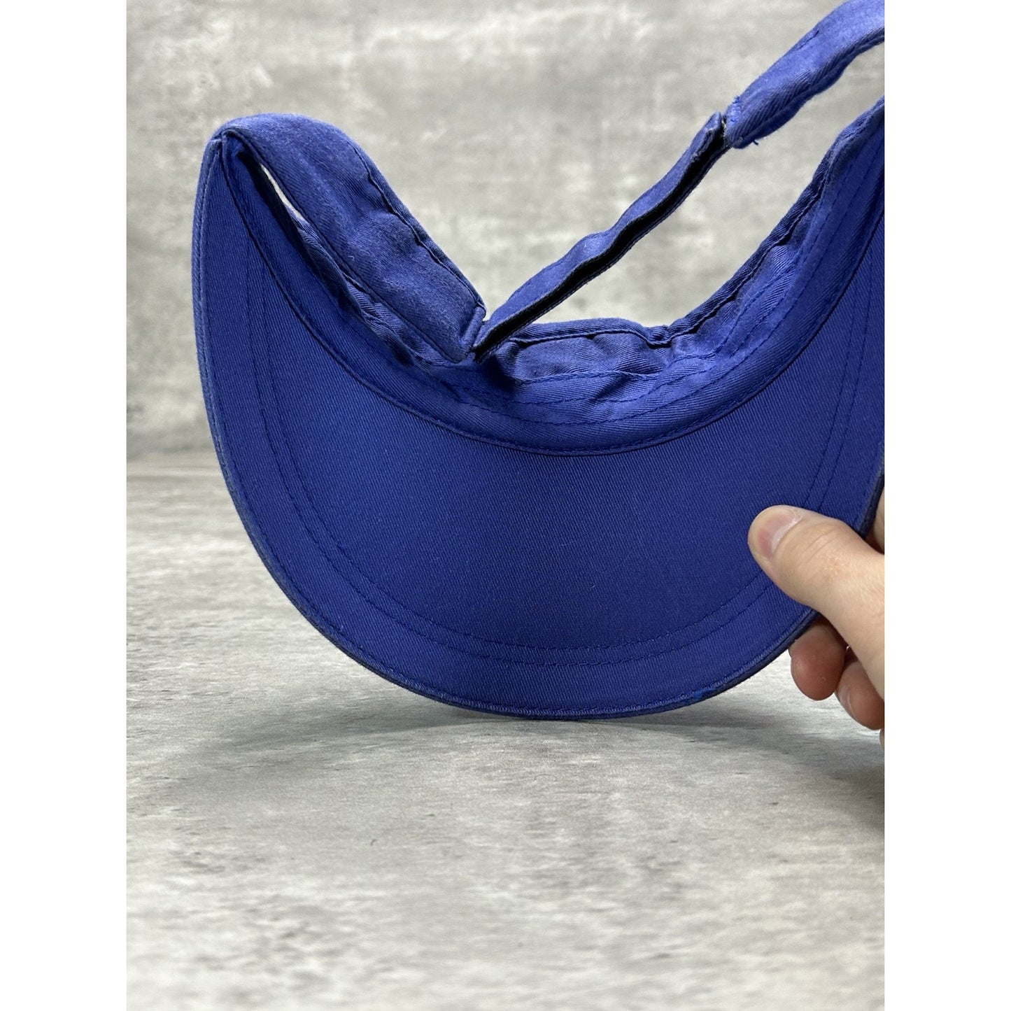 Vintage 90s Seaworld Embroidered Spellout Destination Visor Hat OSFA