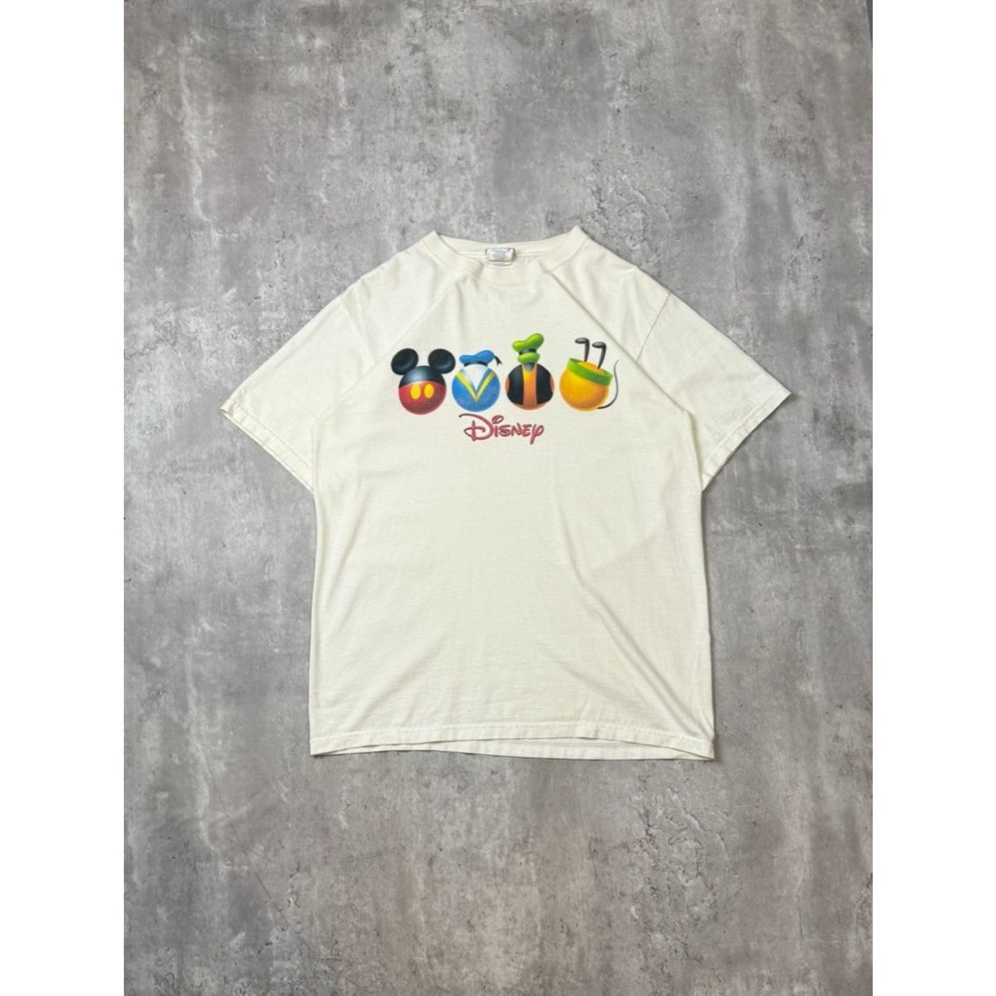 Vintage 90s Disney Cartoon Character Graphic T-Shirt Size Medium White