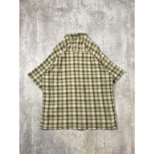 Vintage Patagonia Plaid Short Sleeve Single Pocket Button Up Shirt Size XL