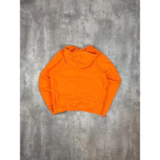 Vintage Y2K Womens Nike Embroidered Spell Out Hooded Sweatshirt Size Medium