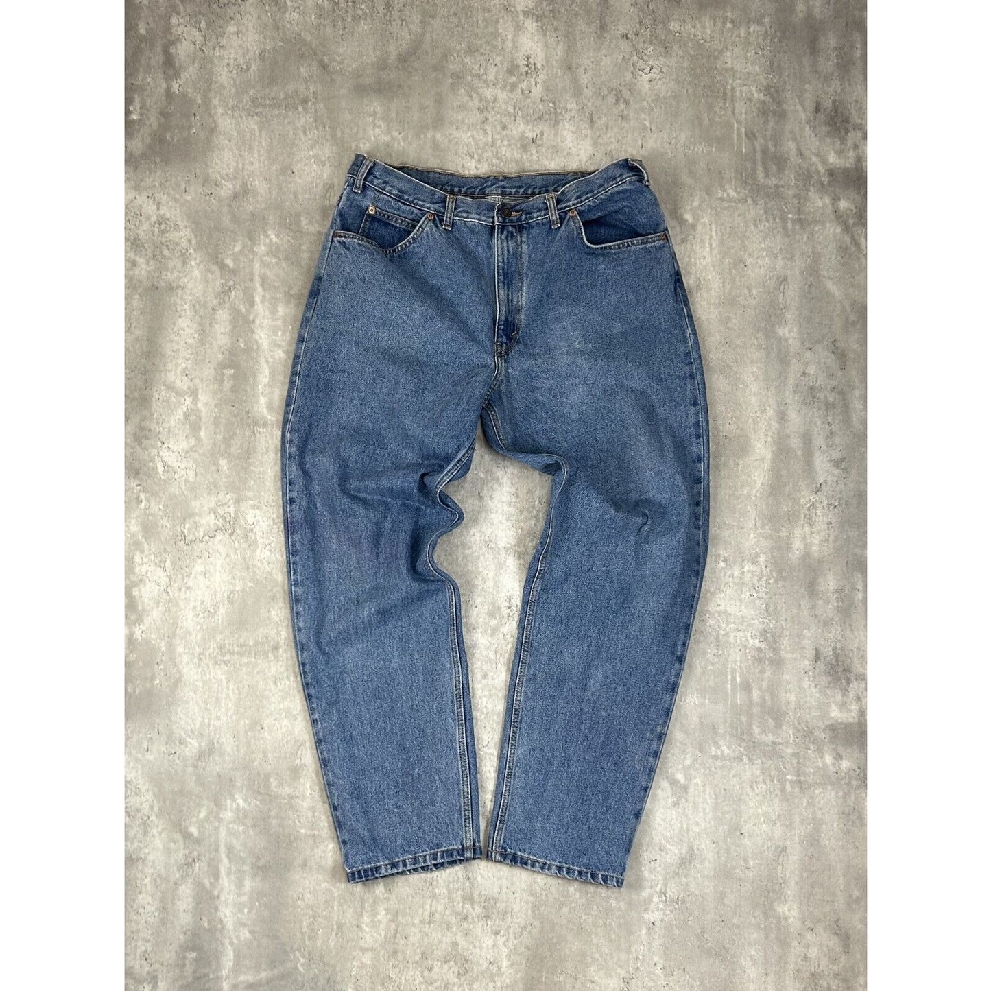 Vintage 80s/90s Levis Orange Tab Medium Wash Denim Pants Size 37 Blue