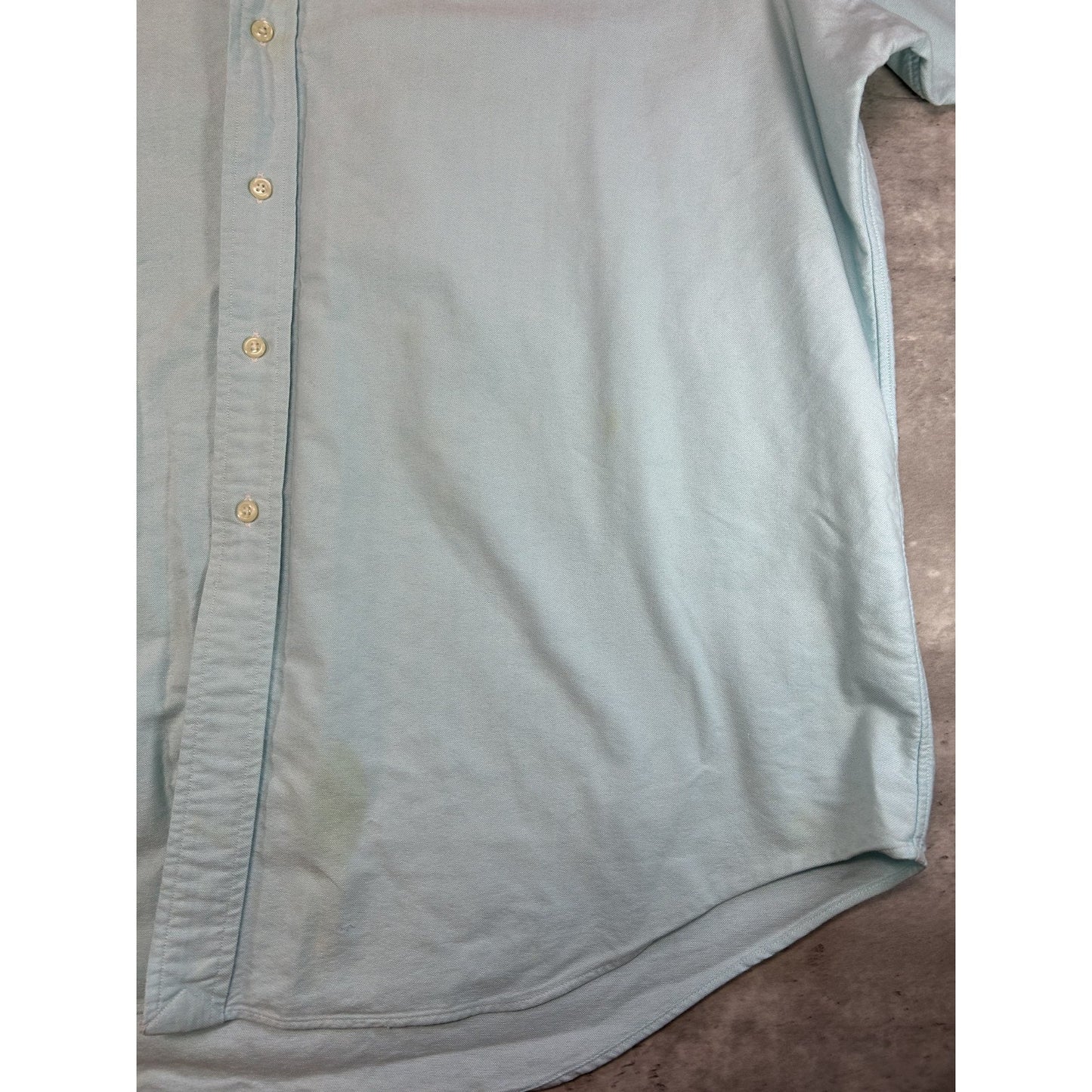 Vintage Polo Ralph Lauren Embroidered Pony Long Sleeve Button Up Shirt Sz XXL