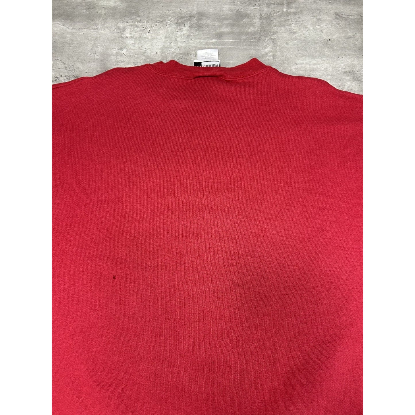 Vintage 90s Tampa Bay Buccaneers NFL Embroidered Spellout Sweatshirt Size 2XL