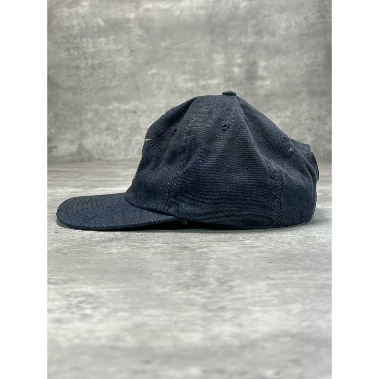 Vintage Calvin Klein Embroidered Spellout Logo Snapback Hat OSFA