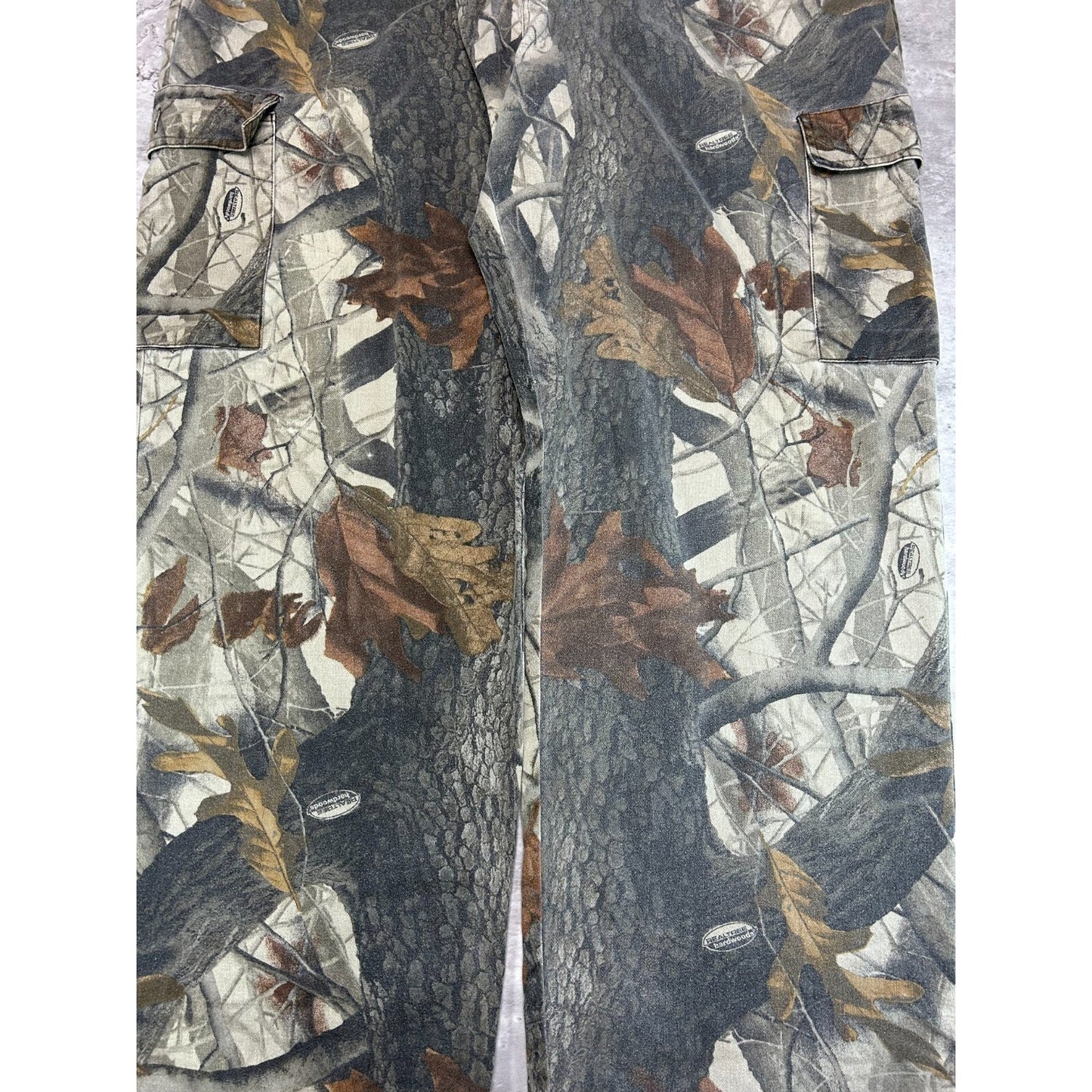 Vintage Realtree Hardwoods Camo Hunting Cargo Pants Size 41