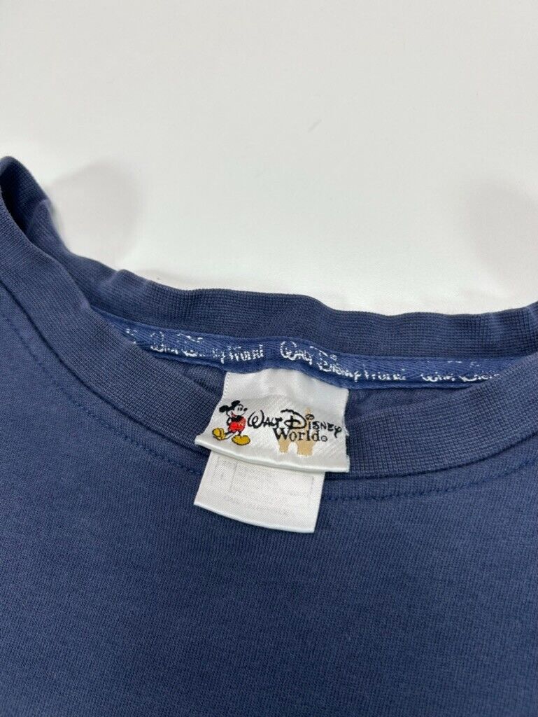 Vintage Walt Disney World Mickey Mouse Destination Graphic Sweatshirt Size Large