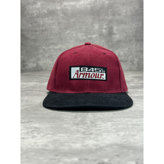 Vintage Tommy Armour 845s Golfing Embroidered Patch Strapback Hat OSFA