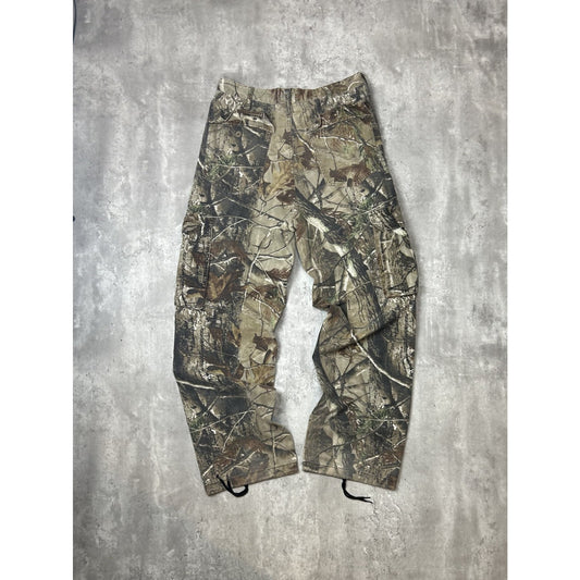 Vintage Realtree AP Tree Camo Hunting Cargo Pants Size 34