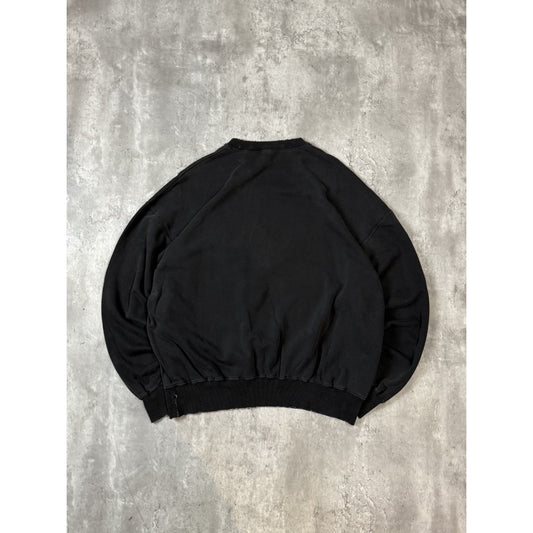 Vintage 90s Pittsburgh Steelers NFL Embroidered Spellout Sweatshirt Size 2XL