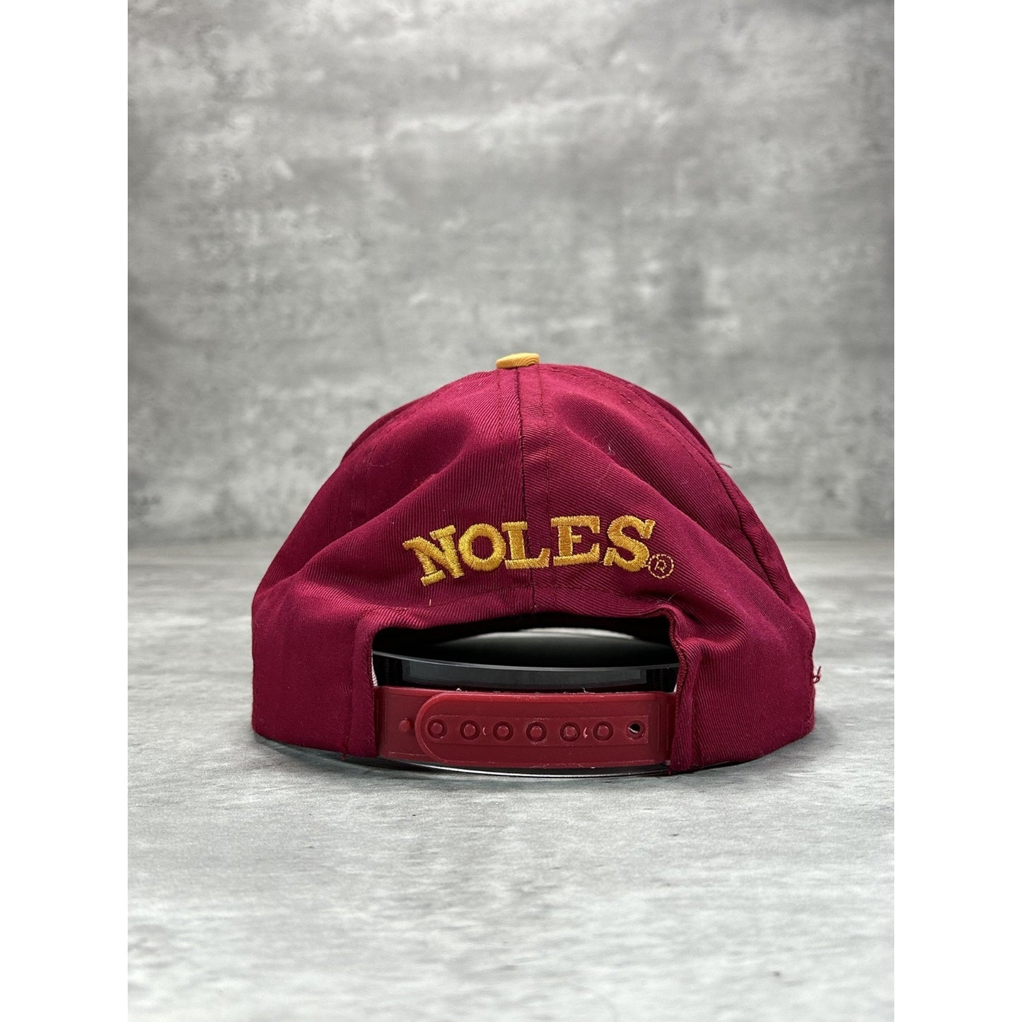 Vintage 90s Florida State Seminoles NCAA Embroidered Logo Snapback Hat OSFA