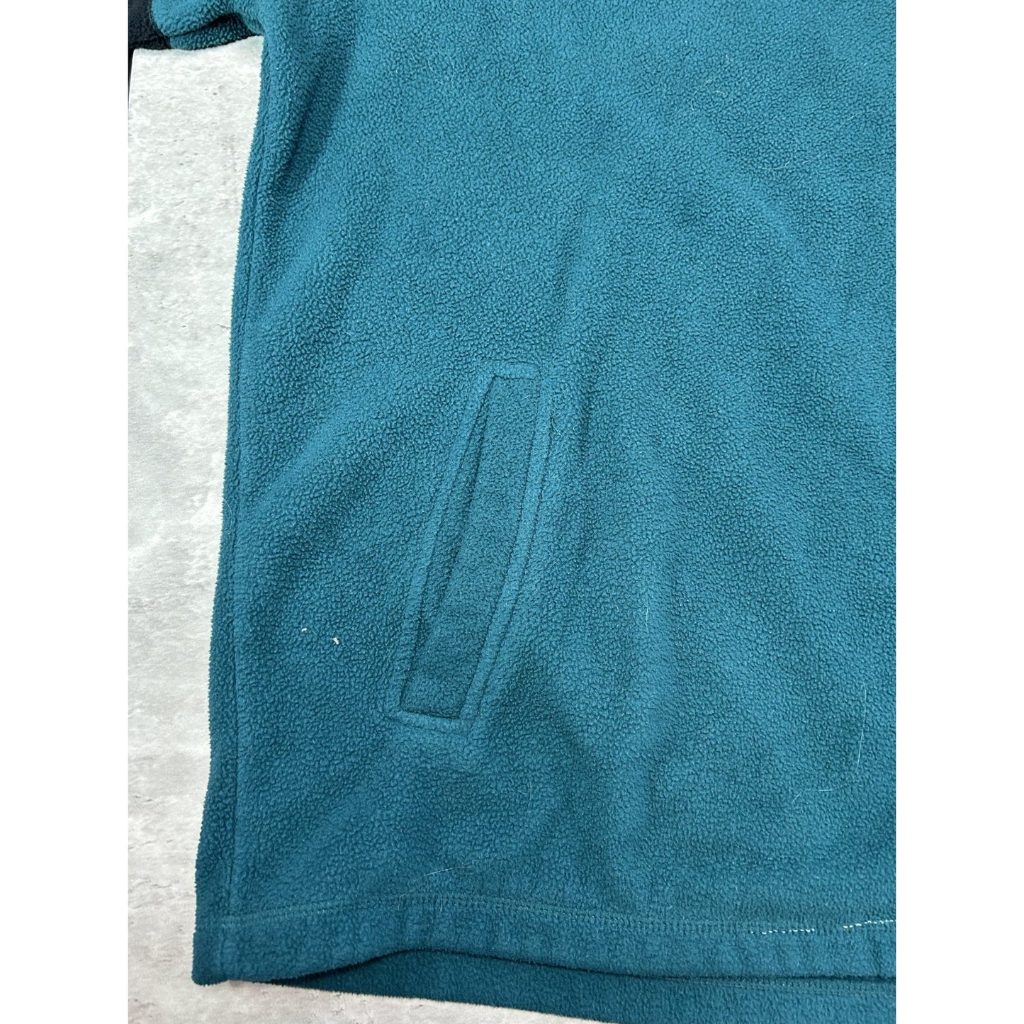 Vintage Philadelphia Eagles NFL Embroidered Logo 1/4 Fleece Sweatshirt Size 2XL
