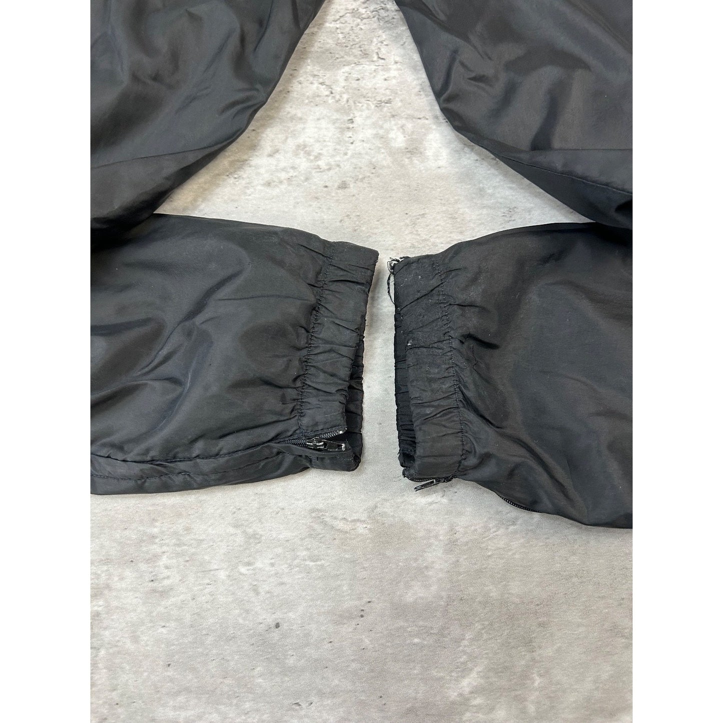 Vintage 90s Nike Embroidered Swoosh Nylon Track Pants Size Small