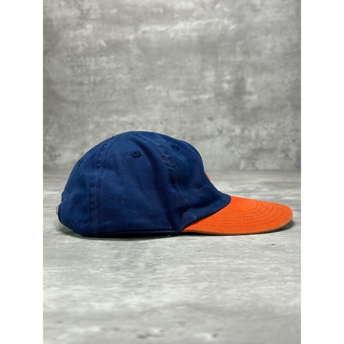Vintage Nike Embroidered Swoosh Two Tone YOUTH Snapback Hat OSFA