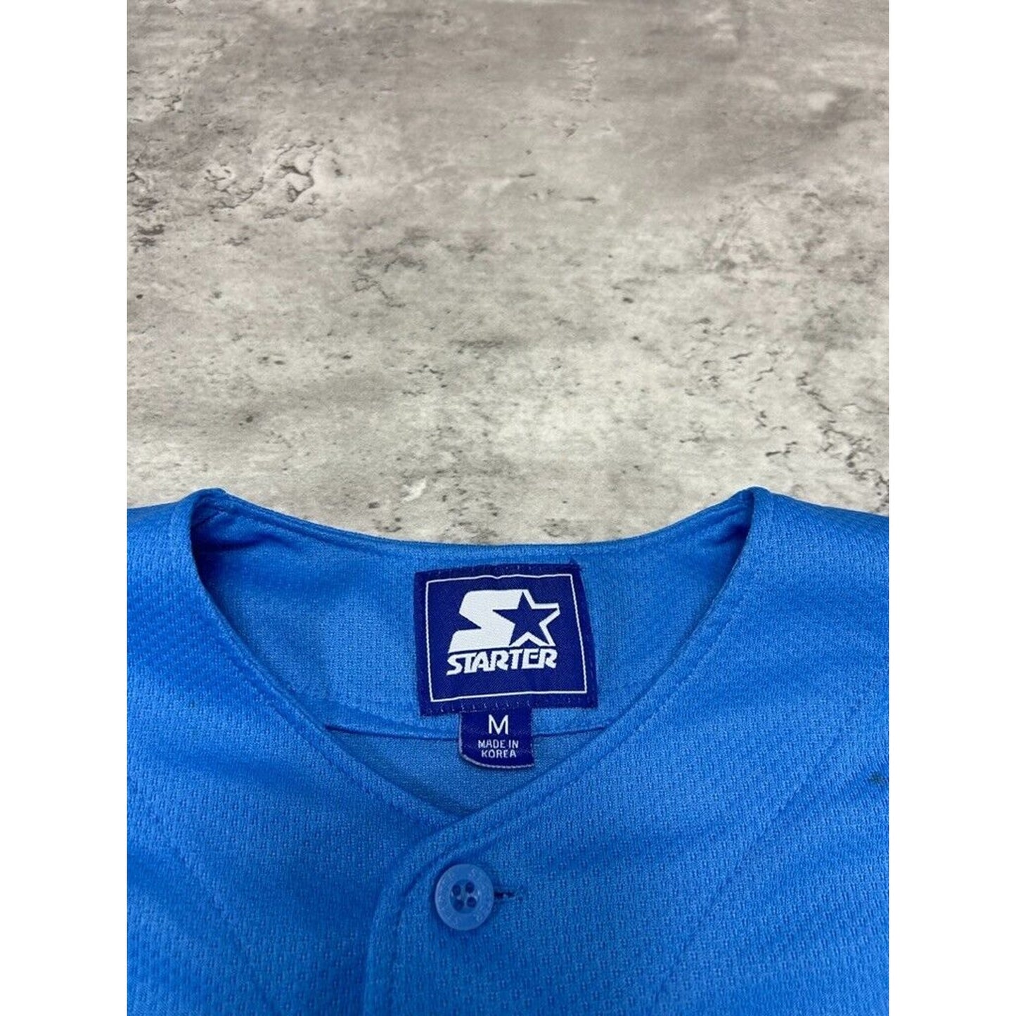 Vintage 90s UNC Tarheels NCAA Stitched Starter Baseball Jersey Size Medium