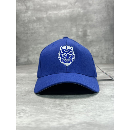 Vintage Duke Blue Devils NCAA Embroidered Logo Collegiate Fitted Hat S/M