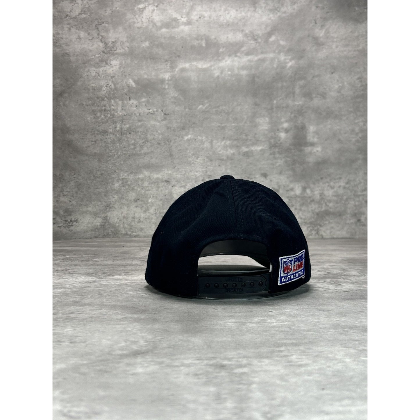 VTG 90s Pittsburgh Steelers NFL Sports Specialties Plain Logo Snapback Hat OSFA