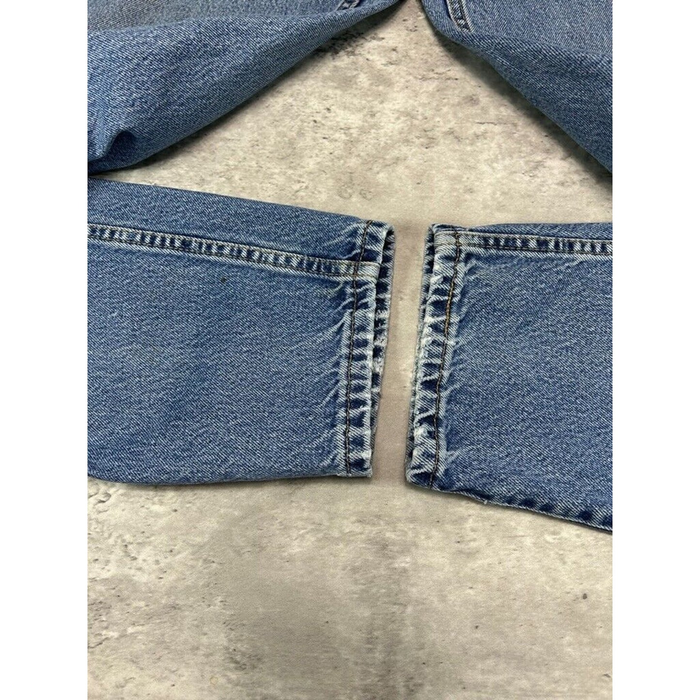 Vintage 90s Levis 550 Red Tab Medium Wash Denim Pants Size 34 Blue