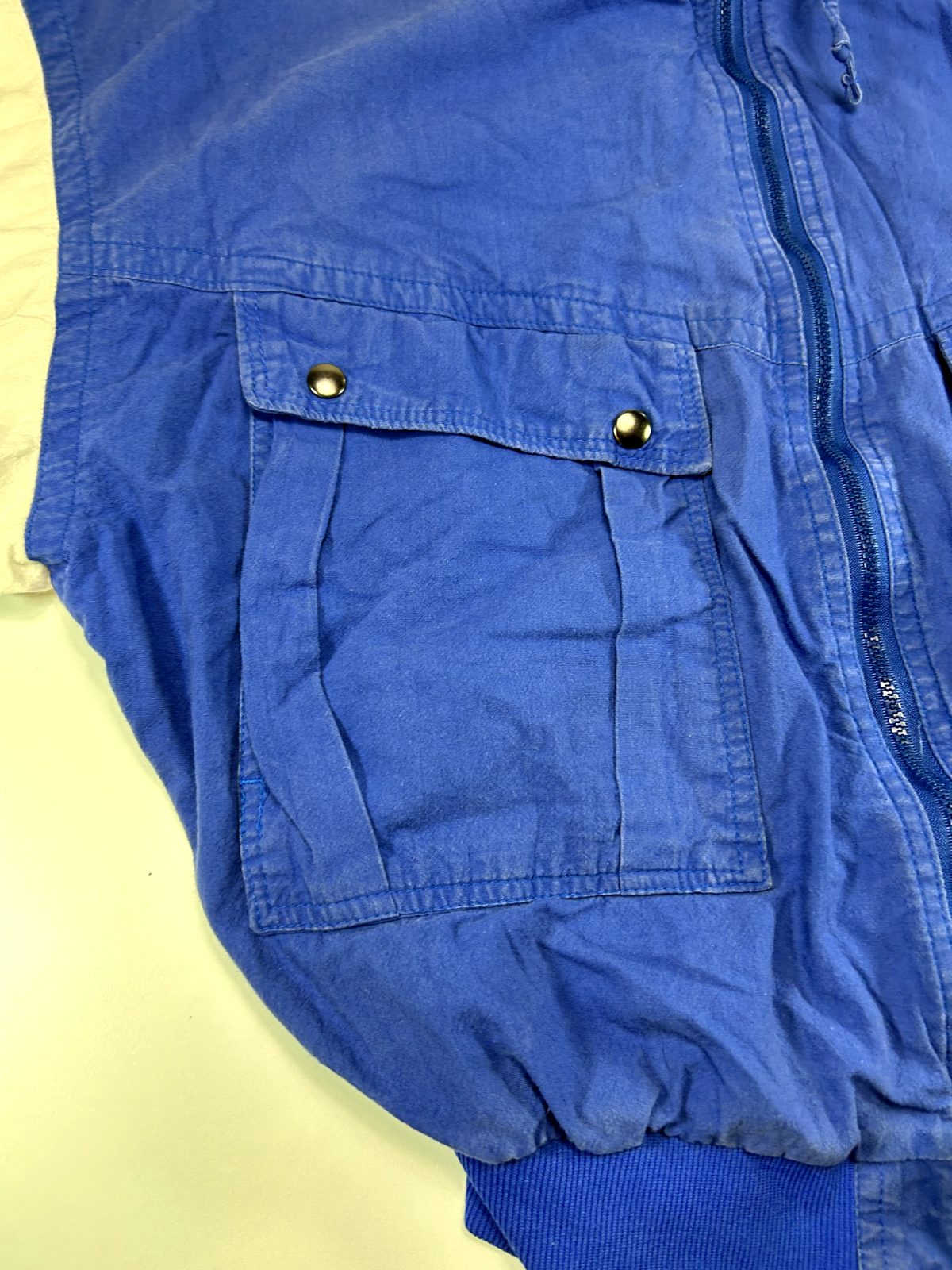 Vintage 90s Gatorade Full Zip Multi Pocket Cinched Jacket Size Large