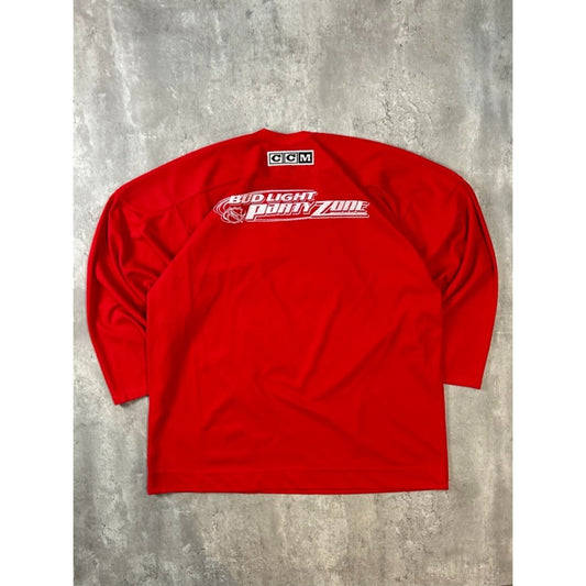 Vintage 90s Buffalo Sabres NHL Goat Head Practice CCM Hockey Jersey Size XL