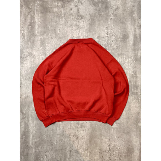 Vintage 1990 Kansas City Chiefs NFL Looney Tunes Cartoon Graphic Sweatshirt Med