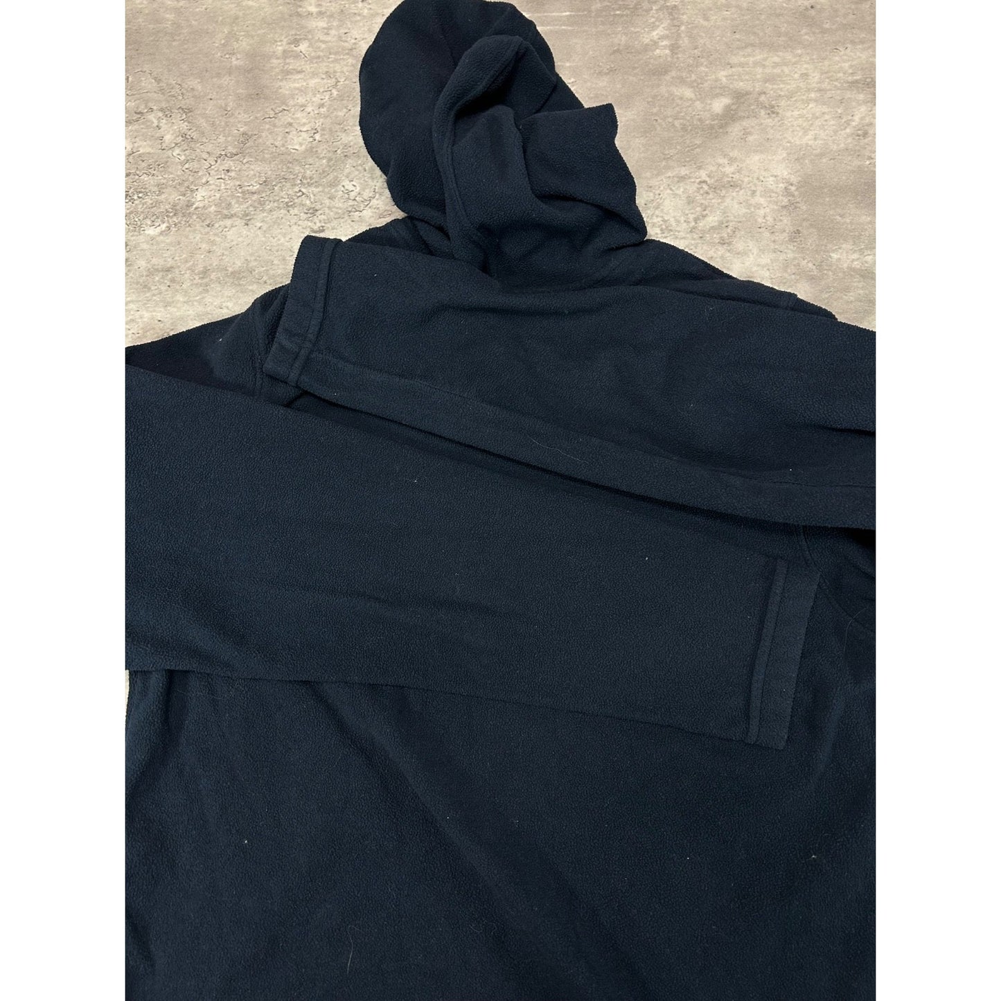 Vintage 2000s Youth Nike Embroidered Swoosh Fleece Hooded Sweatshirt Size Medium