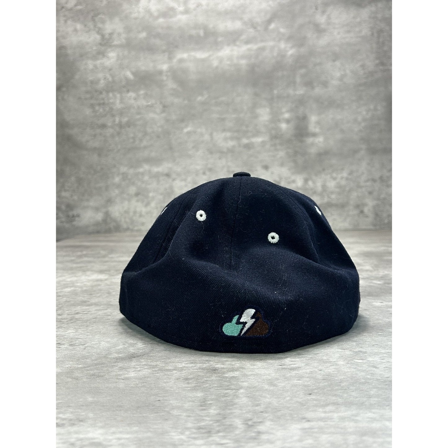 MiLB Embroidered Monster Logo Baseball Fitted Hat 7 1/2