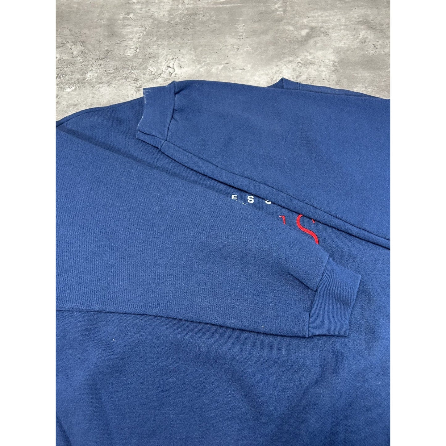 Vintage 90s Tennessee Titans NFL Embroidered Spellout Football Sweatshirt Sz XL