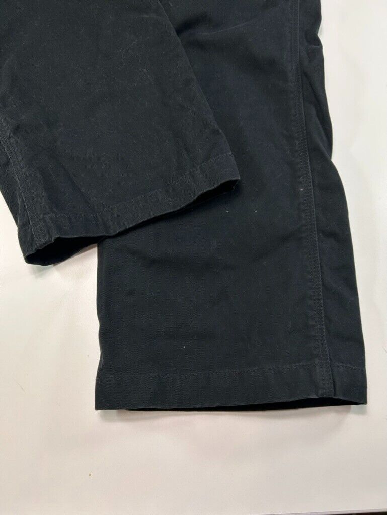 Vintage Carhartt Relaxed Fit Canvas Workwear Carpenter Pants Size 40W Black