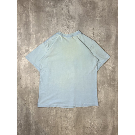 Vintage 90s Houston Oilers NFL Equipment Graphic Football T-Shirt Size Medium