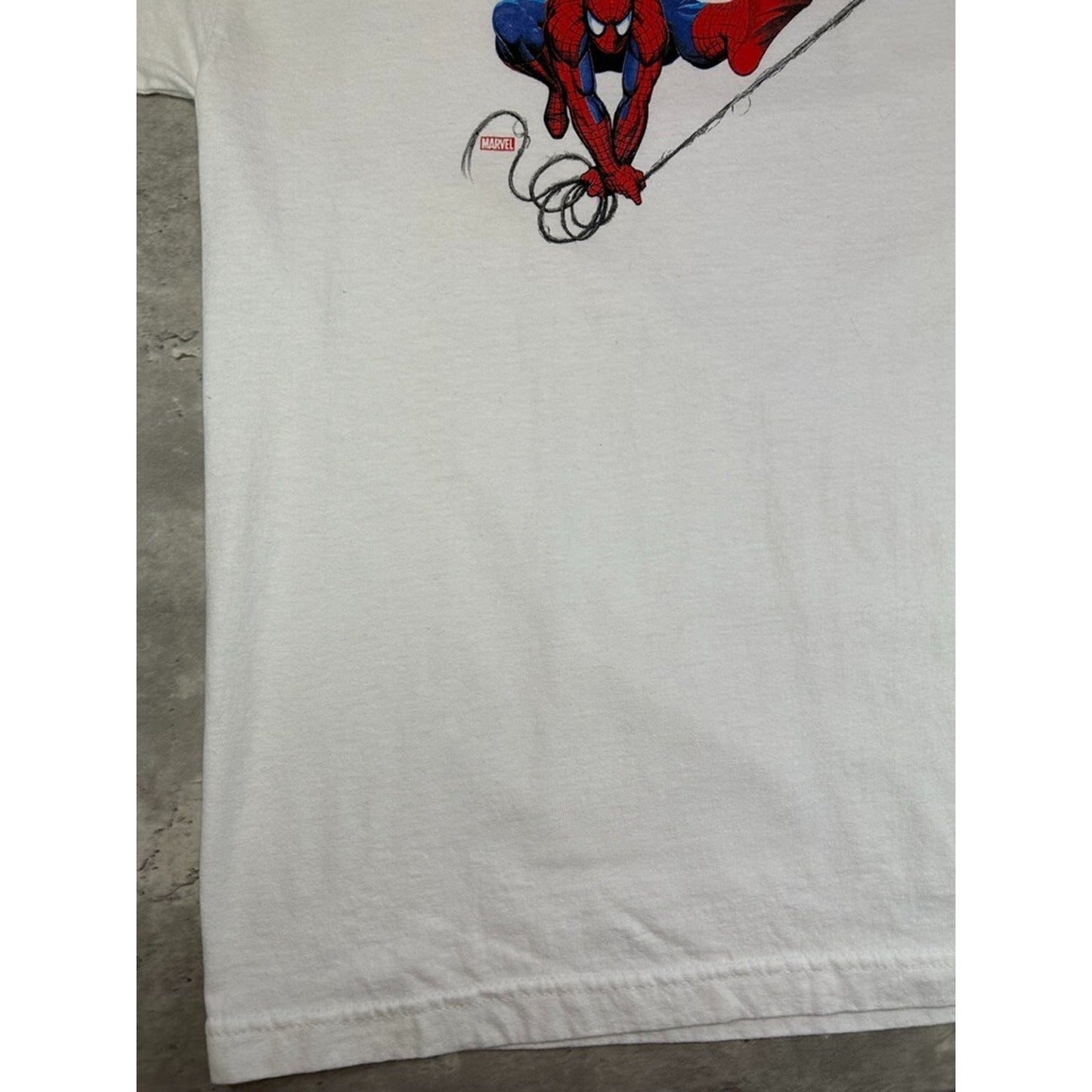 Vintage 2000s The Amazing Spiderman Marvel Comics Cartoon T-Shirt Size XL