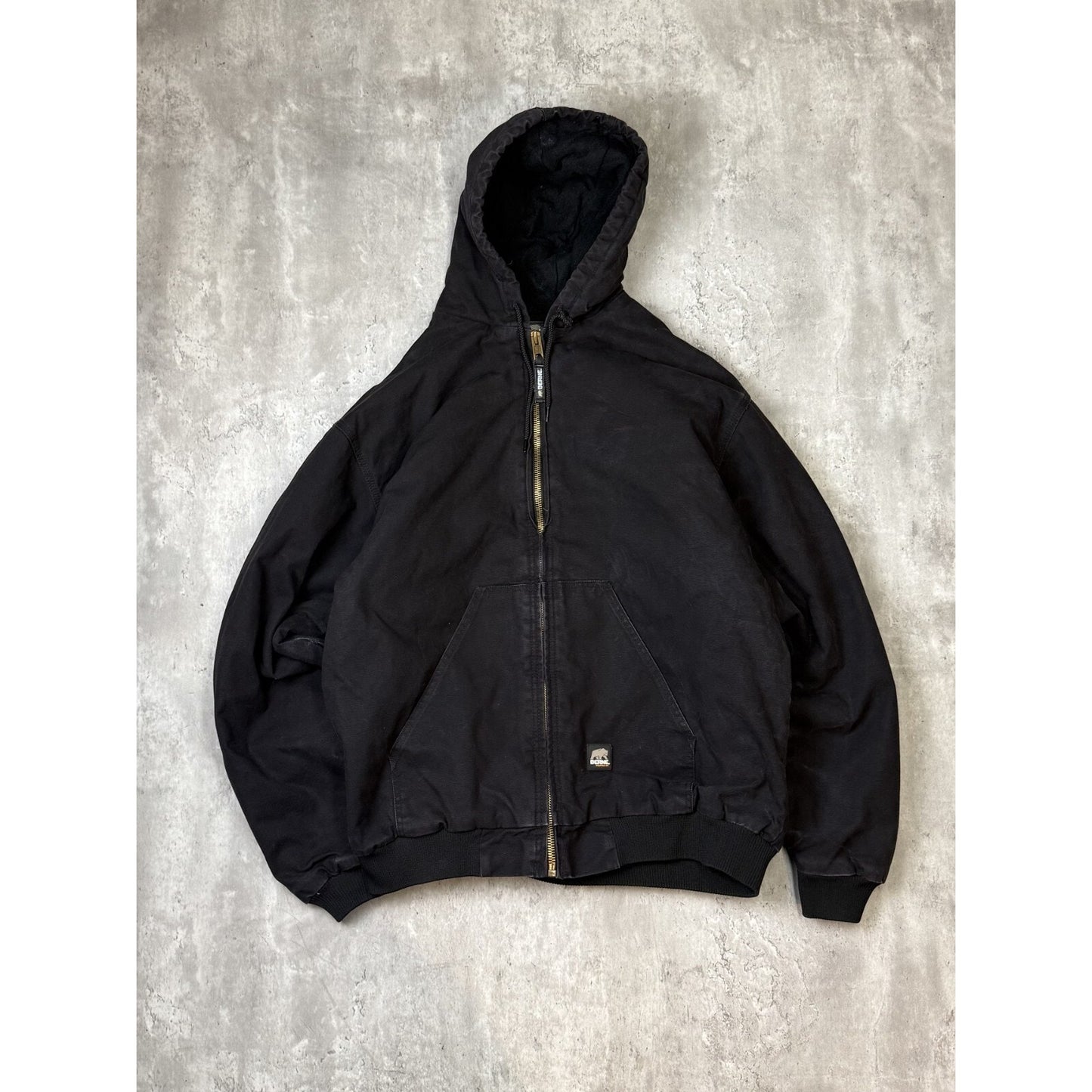 Berne Quilted Lined Canvas Workwear Arctic Style Jacket Size 2XLT