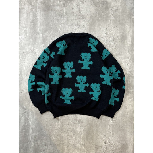 Vintage 90s Jaction All Over Print Koala Pullover Knit Sweater Size Large