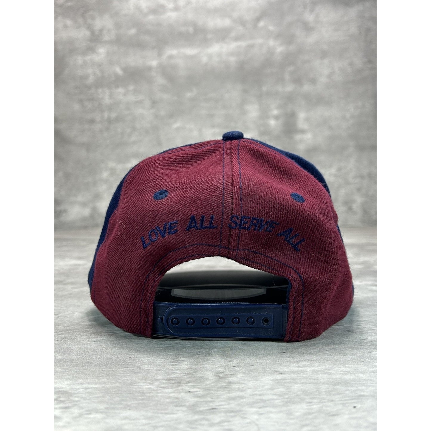 Vintage 90s Hard Rock Cafe Madrid Embroidered Logo Snapback Hat OSFA