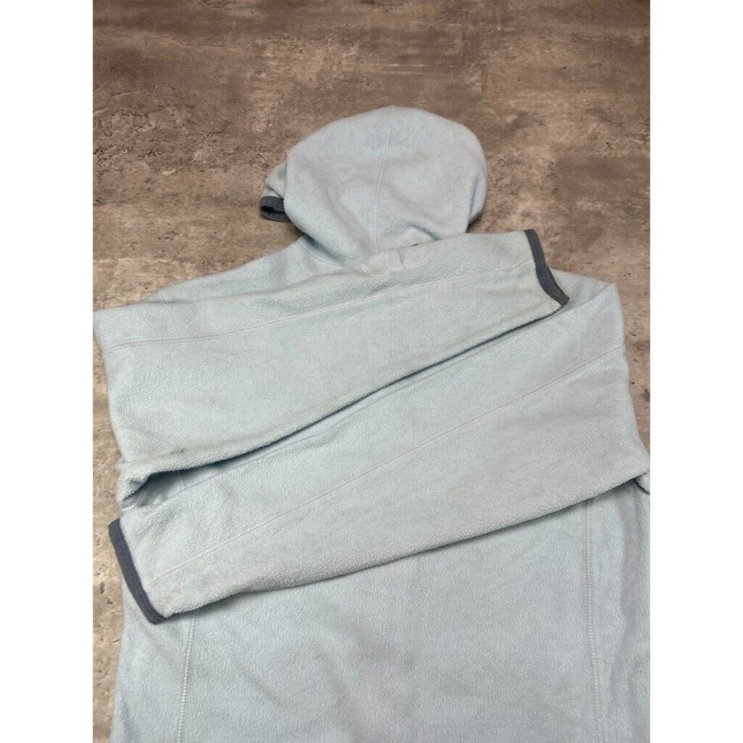 Vintage Womens Nike Embroidered Fleece Full Zip Hooded Sweatshirt Size Medium