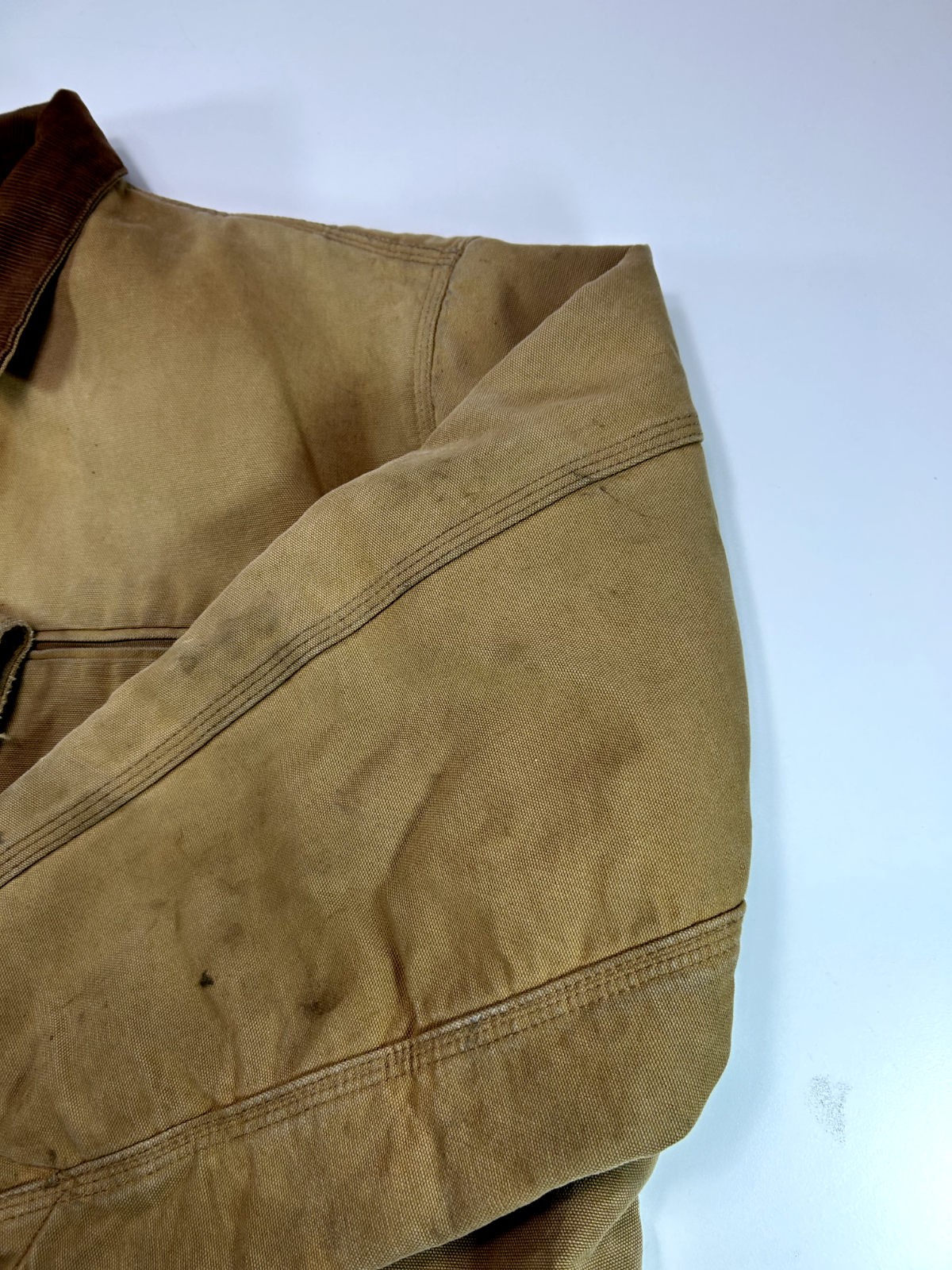 Vintage Carhartt Blanket Lined Canvas Workwear Detroit Jacket Jacket Size XL