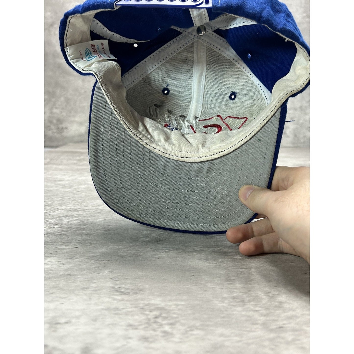 Vintage 1998 Chicago Cubs MLB Wild Card Embroidered Baseball Snapback Hat OSFA