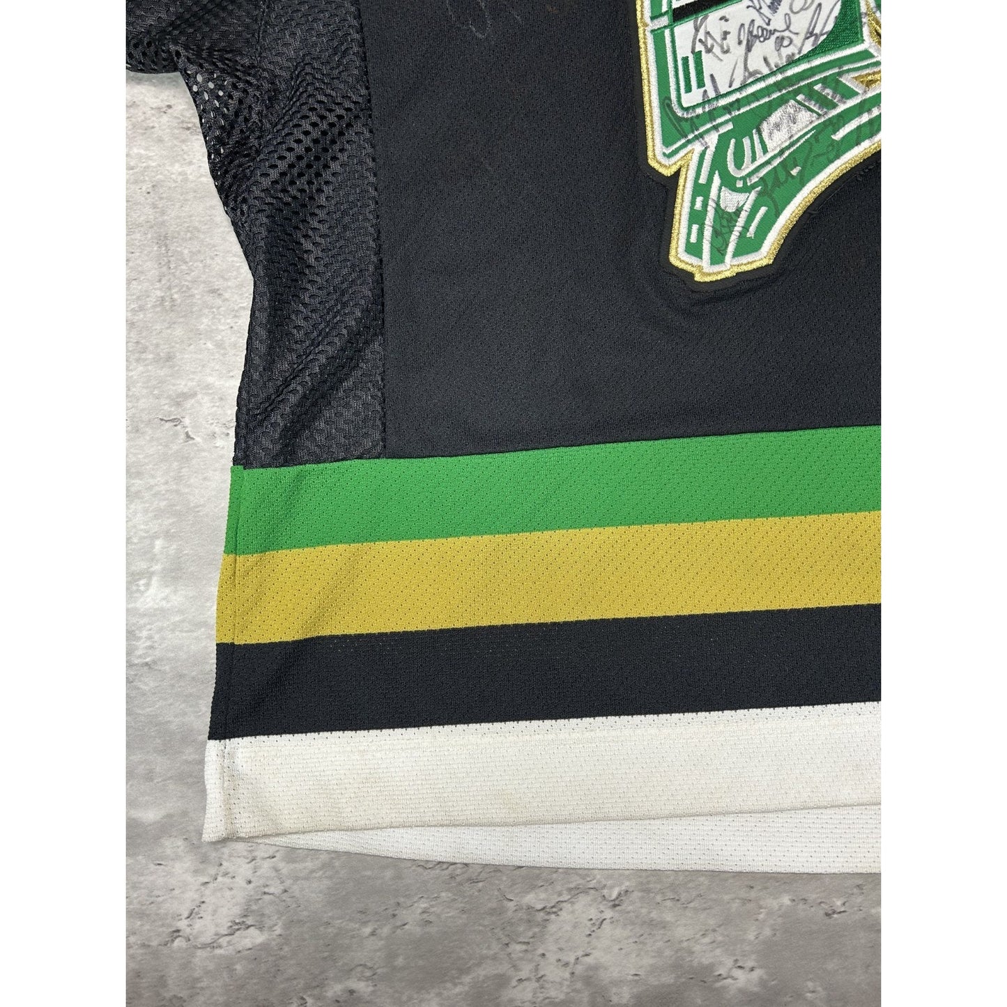 Vintage London Knights OHL Stitched CCM Hockey Jersey Size Large Black