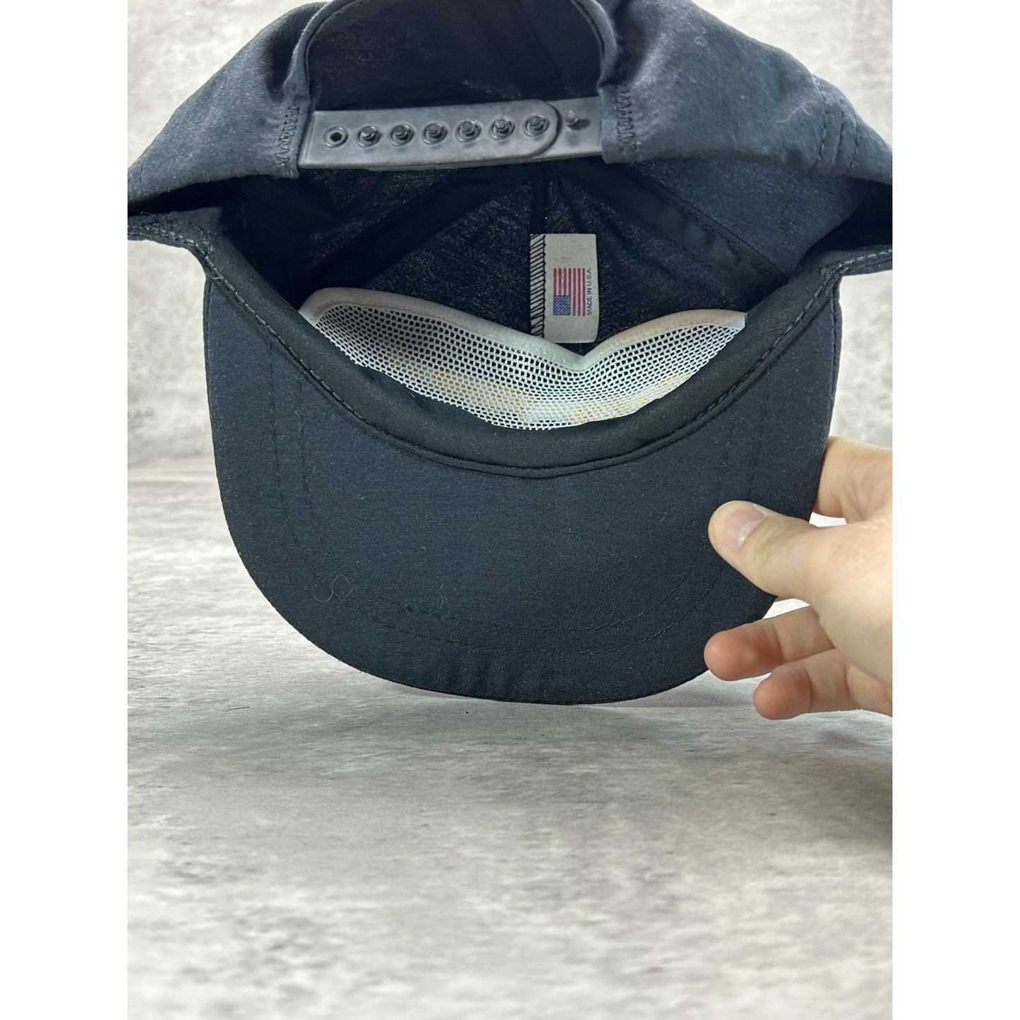 Vintage 80s/90s Silk Road Transport Embroidered Spellout Snapback Hat OSFA
